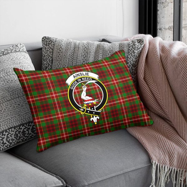 Ainslie Tartan Crest Pillow Cover For Cheap - Image 5