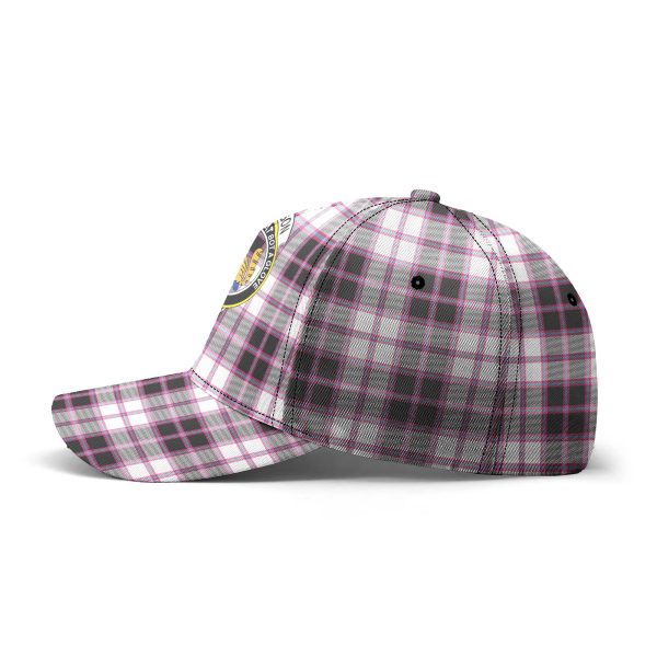 McPherson Hunting Modern Tartan Crest Classic Cap For Sale - Image 3