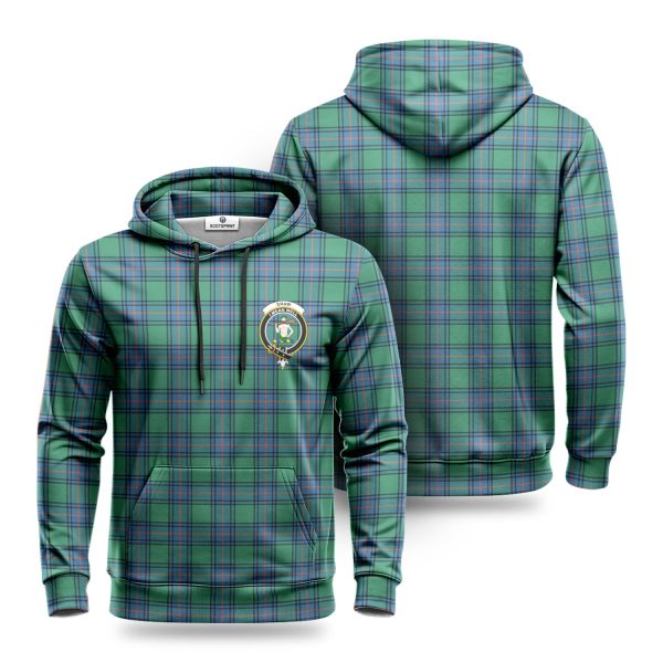 Shaw (of Sauchie) Ancient Tartan Crest Hoodie Cheap
