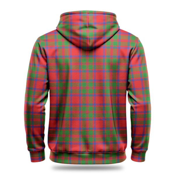 McKintosh Modern Tartan Crest Hoodie Sale - Image 4