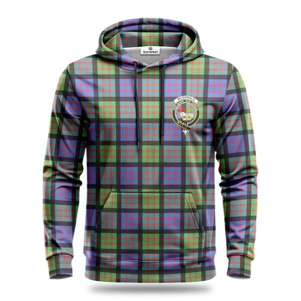 McDonald Ancient Tartan Crest Hoodie For Sale - Image 2