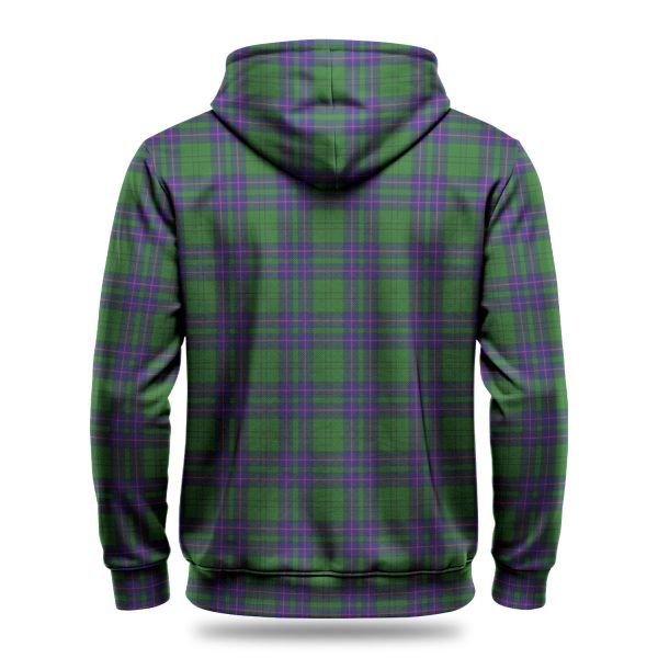 Lockhart Modern Tartan Crest Hoodie Fashion - Image 4