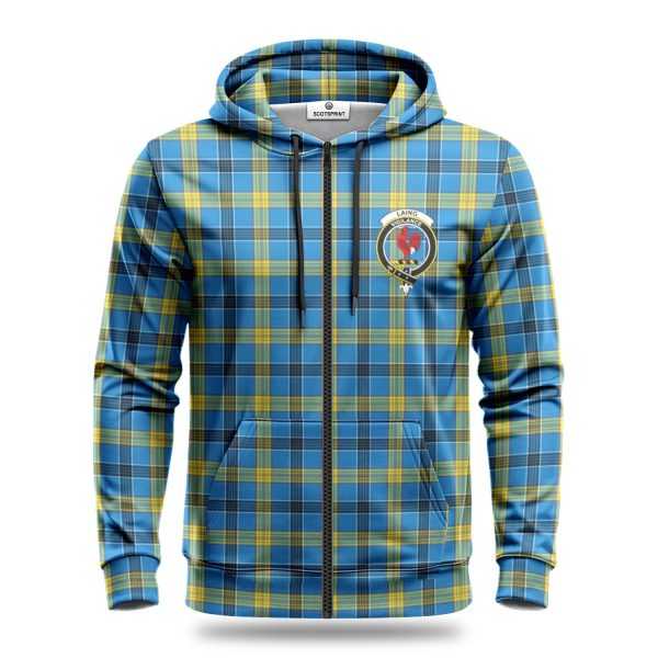 Laing Tartan Crest Hoodie Supply - Image 3