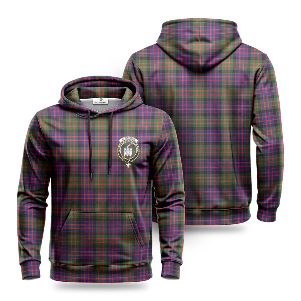 McCrindle Tartan Crest Hoodie For Cheap