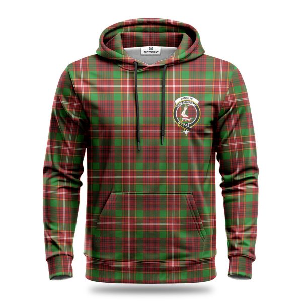 Ainslie Tartan Crest Hoodie Online now - Image 2
