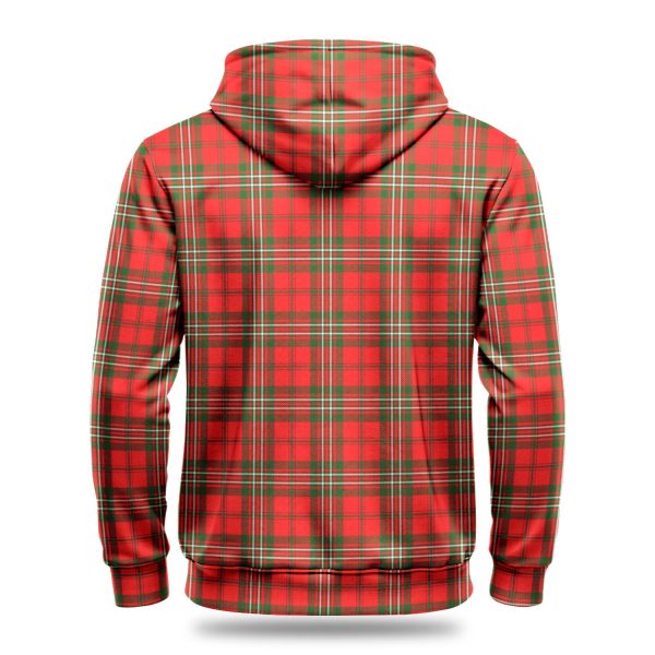 Langlands Tartan Crest Hoodie For Cheap - Image 4