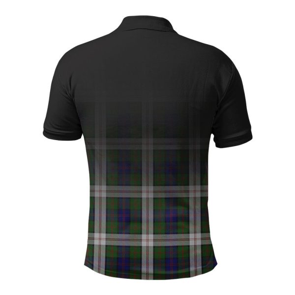 Blair Dress Tartan Crest Polo Shirt - Thistle Black Style Online Hot Sale - Image 2