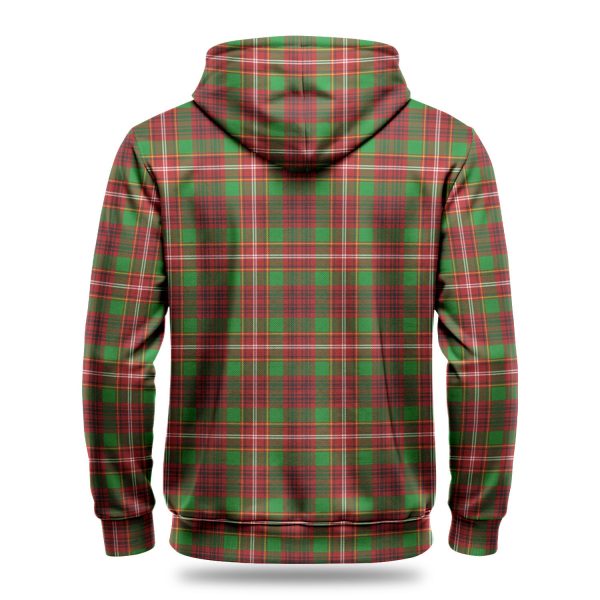 Ainslie Tartan Crest Hoodie Online now - Image 4