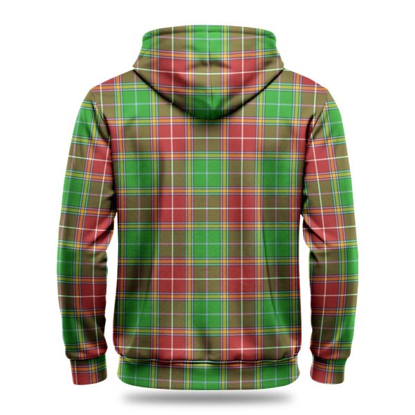 Baxter Modern Tartan Crest Hoodie Discount - Image 4