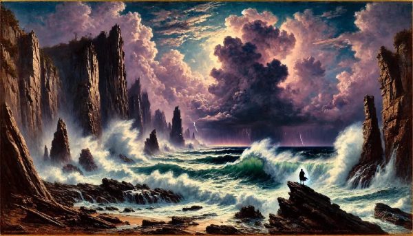 dramatic seascape Sale