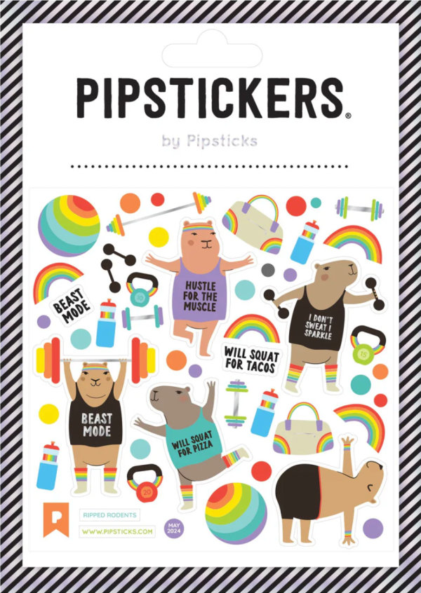Ripped Rodents Stickers For Discount