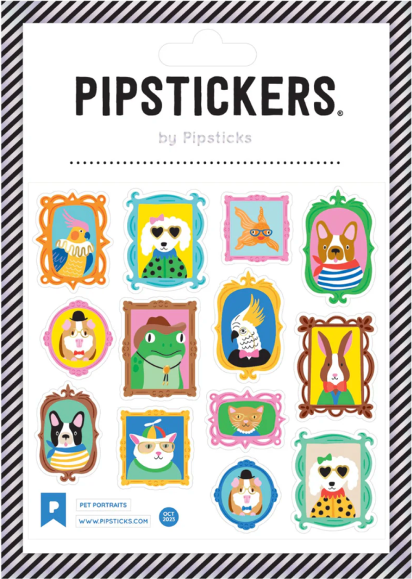 Pet Portraits Stickers Cheap