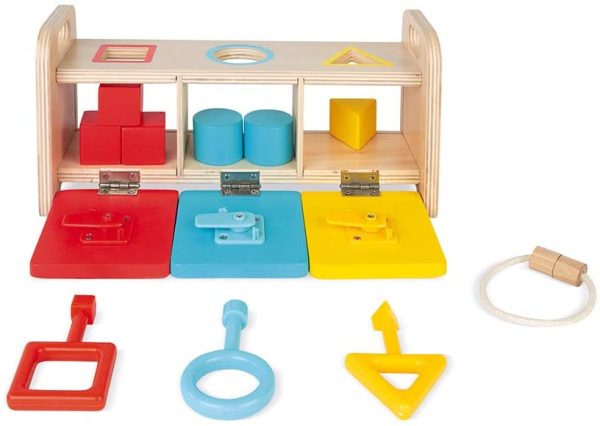 Shape Sorter Box with Keys Online now - Image 3